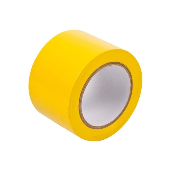 Brady Brady 58250 Aisle Marking Tape, Vinyl, 3"W X 108'L, Yellow 58250 - main